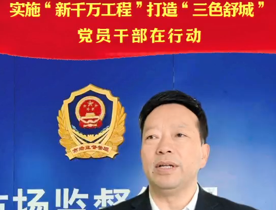 實(shí)施“新千萬(wàn)工程”，打造“三色舒城”，黨員干部在行動(dòng)——專(zhuān)訪(fǎng)王樹(shù)東
